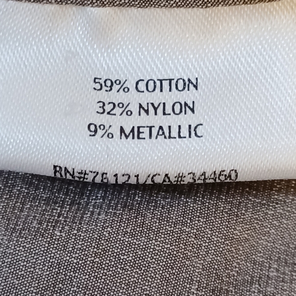 EILEEN FISHER WOMAN Gray Rumpled Cotton Steel Jacket.2X - Picture 11 of 12